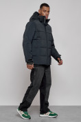 Купить Куртка мужская зимняя горнолыжная темно-синего цвета 2356TS, фото 3