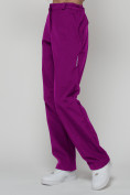 Купить Брюки спортивные софтшелл MTFORCE женские темно-фиолетового цвета 2358TF, фото 5