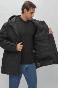 Купить Куртка и парка 3 в 1 трансформер MTFORCE черного цвета 2359Ch, фото 11