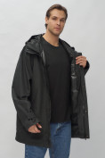 Купить Куртка и парка 3 в 1 трансформер MTFORCE черного цвета 2359Ch, фото 29