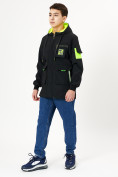 Купить Куртка двусторонняя для мальчика черного цвета 236Ch, фото 3