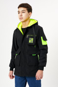 Купить Куртка двусторонняя для мальчика черного цвета 236Ch, фото 8