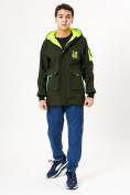 Купить Куртка двусторонняя для мальчика цвета хаки 236Kh