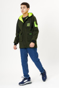 Купить Куртка двусторонняя для мальчика цвета хаки 236Kh, фото 3