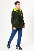 Купить Куртка двусторонняя для мальчика цвета хаки 236Kh, фото 4