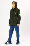 Купить Куртка двусторонняя для мальчика цвета хаки 236Kh, фото 7