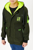 Купить Куртка двусторонняя для мальчика цвета хаки 236Kh, фото 8