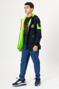 Купить Куртка двусторонняя для мальчика темно-синего цвета 236TS, фото 2