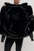 Купить Классическая куртка из экокожи мужская черного цвета 2386Ch, фото 13