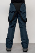 Купить Полукомбинезон утепленный мужской зимний горнолыжный темно-синего цвета 2405TS, фото 15