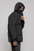 Купить Куртка мужская зимняя горнолыжная черного цвета 2407Ch, фото 6