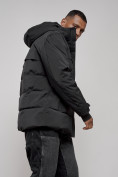 Купить Куртка мужская зимняя горнолыжная черного цвета 2407Ch, фото 8