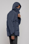 Купить Куртка мужская зимняя горнолыжная темно-синего цвета 2407TS, фото 2