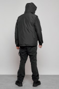 Купить Куртка - жилетка трансформер 2 в 1 мужская зимняя черного цвета 2409Ch, фото 19