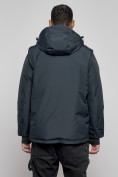 Купить Куртка - жилетка трансформер 2 в 1 мужская зимняя темно-синего цвета 2409TS, фото 13