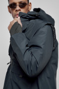 Купить Куртка - жилетка трансформер 2 в 1 мужская зимняя темно-синего цвета 2409TS, фото 21