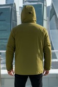 Купить Горнолыжная куртка мужская зимняя цвета хаки 2412Kh, фото 4