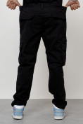 Купить Джинсы карго мужские большого размера черного цвета 2416Ch, фото 4