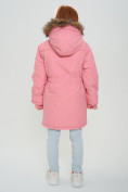 Купить Парка зимняя подростковая для девочки розового цвета 2490R, фото 5