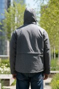 Купить Куртка спортивная мужская весна осень серого цвета 25471Sr, фото 2