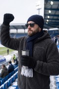 Купить Толстовка мужская плюшевая с капюшоном на флисовой подкладке черного цвета 2627-1Ch, фото 10