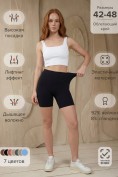 Купить Велосипедки женские черного цвета 266_1Ch