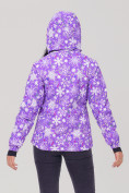 Купить Куртка горнолыжная женская фиолетового цвета 1621F, фото 6