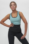 Купить Костюм для фитнеса женский бирюзового цвета 29001Br, фото 7