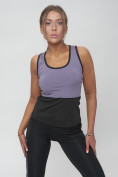 Купить Костюм для фитнеса женский фиолетового цвета 29001F, фото 10