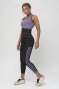 Купить Костюм для фитнеса женский фиолетового цвета 29001F, фото 3