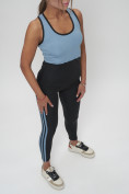 Купить Костюм для фитнеса женский голубого цвета 29001Gl, фото 14