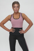 Купить Костюм для фитнеса женский розового цвета 29001R, фото 13