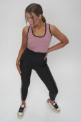 Купить Костюм для фитнеса женский розового цвета 29001R, фото 17