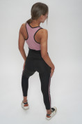 Купить Костюм для фитнеса женский розового цвета 29001R, фото 19
