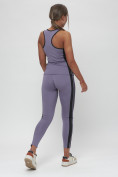 Купить Костюм для фитнеса женский фиолетового цвета 29002F, фото 16