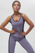 Купить Костюм для фитнеса женский фиолетового цвета 29002F, фото 17
