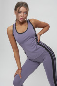 Купить Костюм для фитнеса женский фиолетового цвета 29002F, фото 18