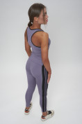 Купить Костюм для фитнеса женский фиолетового цвета 29002F, фото 20