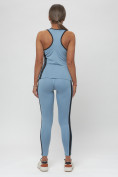 Купить Костюм для фитнеса женский голубого цвета 29002Gl, фото 7
