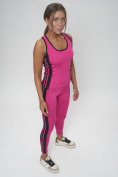 Купить Костюм для фитнеса женский розового цвета 29002R, фото 12