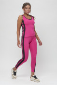 Купить Костюм для фитнеса женский розового цвета 29002R, фото 6