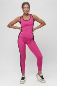 Купить Костюм для фитнеса женский розового цвета 29002R, фото 7