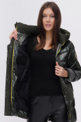 Купить Куртка зимняя TRENDS SPORT болотного цвета 22291Bt, фото 19