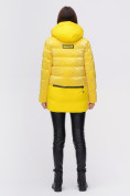 Купить Куртка зимняя TRENDS SPORT желтого цвета 22291J, фото 4