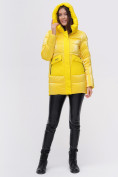 Купить Куртка зимняя TRENDS SPORT желтого цвета 22291J, фото 8