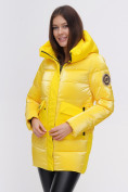 Купить Куртка зимняя TRENDS SPORT желтого цвета 22291J, фото 11