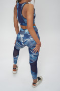 Купить Костюм для фитнеса женский синего цвета 2922S, фото 16
