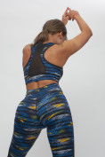 Купить Костюм для фитнеса женский темно-синего цвета 2922TS, фото 9