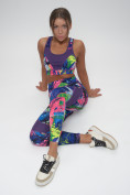 Купить Костюм для фитнеса женский разноцветные 2923Rz, фото 11