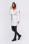 Купить Куртка удлиненная TRENDS SPORT белого цвета 22297Bl, фото 8